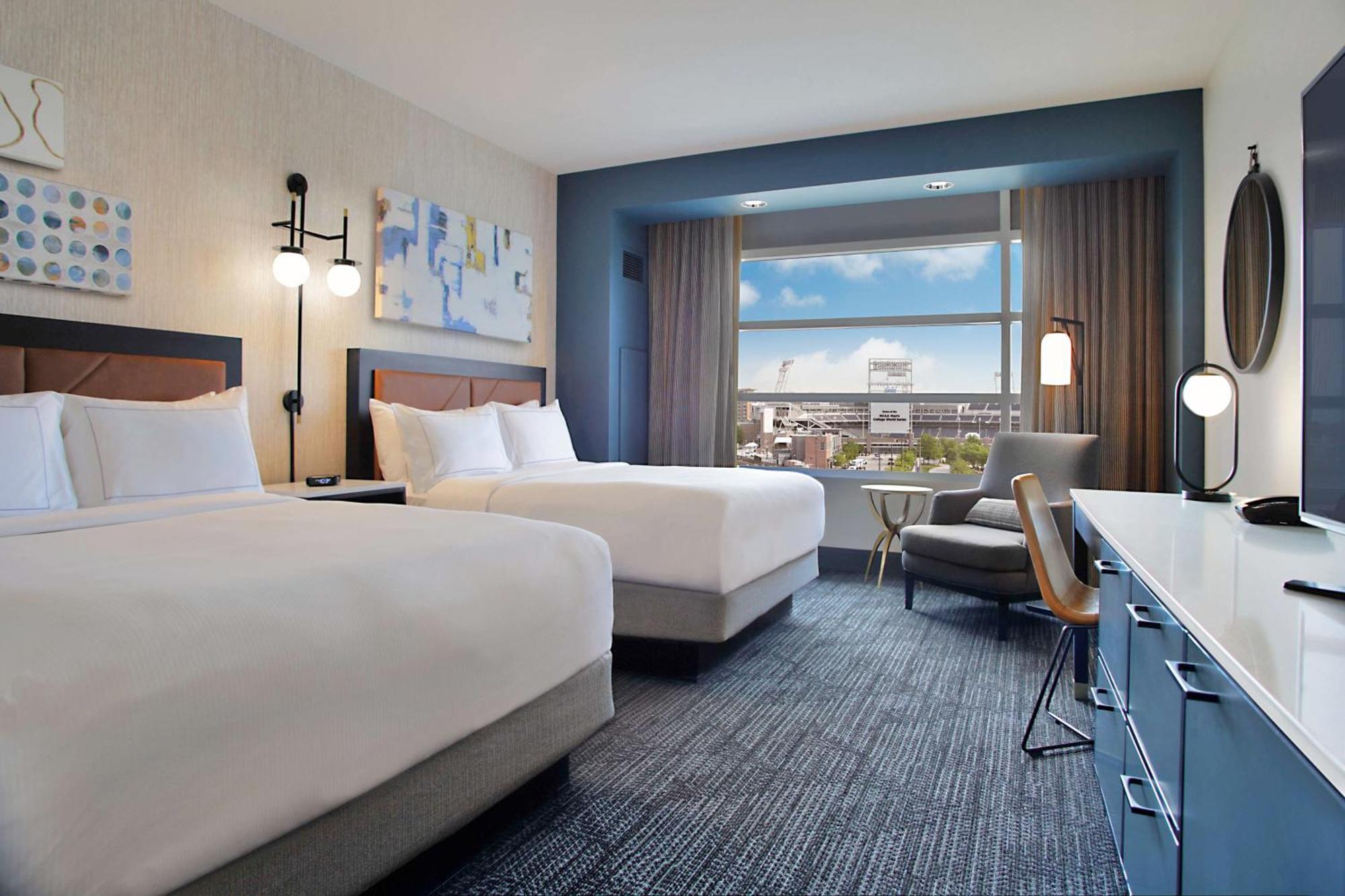 Hilton Omaha Hotell Exteriör bild